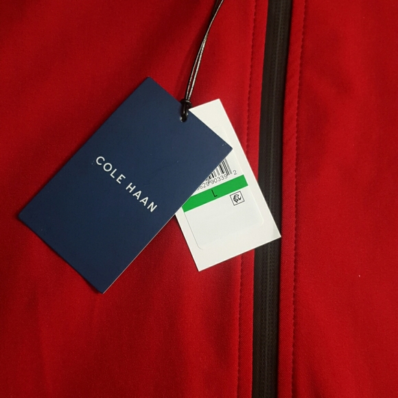 NWT COLE HANN GRAND OS RAIN JACKET - Picture 6 of 7